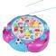 New Plastic Funny Magnetic Electric Toy Fishing Set For Kids