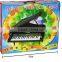 education toy for kids,plastic piano toy with microphone