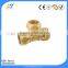 brass tee bushing pex-al-pex pipe