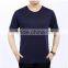Promotional low price summer round neck white 140g polyester cotton blend blank t shirt manufacturer bangladesh