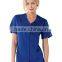 Workwear men fashion Short Sleeve hospital medical Snap Scrub Top/suit