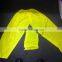 unisex waterproof polyester rainwear plastic rainsuits