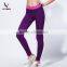 Sublimation black grey color blank seamless cheap skin tight fitness wear yoga pants