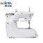 mini simple sewing machine with single stitch use with battery double thread