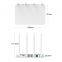 Xiaomi WiFi Router 3 Smart Router 4 Antennas 1167Mbps 802.11ac b/g/n WIFI Dual Band 2.4G/5G Supports APP Control