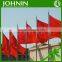 no moq decoration high quality promotional 90*150cm custom red flag act