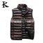 Wholesale Male Casual Camouflage Stand collor Padded down Vest