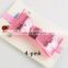 Wholesale Embroidery flash sequins bead piece big bowknot children elastic hair band