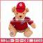 30cm Lovely Customized Woman Police Bear Toy With Uniform & Hat