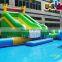 2017 New Summer Inflatable Water With Slides Amusement Park Equipment For Holiday