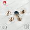 DZ-1012 oval shaped flat back crystal rhinestones for jewelry making