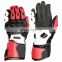 Motorcycle Gloves for Men, Leather Summer Motorbike Gloves HLI Orange Black, Motorbike Wears | Motorbike Gloves