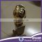 custom metal gold plated golden globe award trophy with marble base