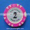 2016 promotional clay poker chips for hot selling