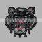Large Embroidery Beaded Sequin Tiger Sew On Applique Patches