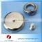 D60mm * 50mm Neodymium Iron Boron Strong Magnet Circular Rings Salvage 98kg Hook