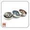 Factory Custom Make 4 Holes Resin Shirt Button With Laser Logo For Shirt And Suit