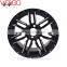 Golf Cart 14" Machined Wheel and Tire Combo