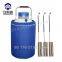 2 Liter Small Liquid Nitrogen Container Cryogenic Container