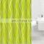 Hot sale waterproof shower curtain for bathroom decoration