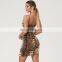 Animal Print Leopard Summer Lady Women Casual Sexy Club Wear Dresses
