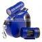 Wholesale Chew Proof Retractable Metal  With Led Flashlight Light And Poop Bag Dispenser For Dog