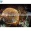 commercial inflatable bubble dome tent with led light, inflatable restaurant for sale