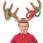 PVC Inflatable Reindeer Antler Ring Toy for Christmas Promotion