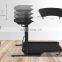 A thin motorized  use multi-function flat DC motor body strong foldable electric walking desk treadmill commercial fitness