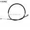 High performance steel wire inner cable flexible control cable assembly DY100 motorcycle choke cable