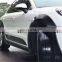 PP material HM style high quality wide body kit for Porsche macan front lip rear lip side skiets fender and wing spoiler