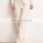 Women Casual Plain Knit Cashmere Jogger Pants with Drawstring