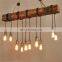 American Retro Industrial Sailboat Wood Pendant Light for Decorate