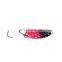 3g 28mm spoon lure trout  hard sequin fishing lure with single hook  for Fresh Water Bass Pike Fishing