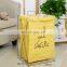 Custom Logo Portable Convenient Removable Storage Luxury Foldable Laundry Basket