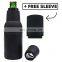Custom 12oz Double Walled Stainless Steel Vacuum Insulated Beer Bottle with Beer Opener