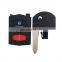 2+1 Buttons Flip Folding Remote Key Shell Blank Case Cover Fob For Mazda 3 6 2010