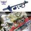 Billet Aluminium Throttle Cable Carb Bracket Carburetor for Holley 4150 4160 Blue