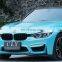 car accessories FOR BMW 3 series F30F35 double line bright black front grilles