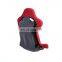 Red Knitted Fabric Bucket Seat for Universal Car Auto Parts Car Racing Fiberglass Seat