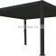 Outdoor Garden Gazebo Roof Bioclimatic Outdoor Pavilion Balcony Waterproof Windproof Aluminium Louvre Pergola