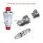 High-end series Quick Connect Screw Couplings high pressure quick release coupler for trailer tractor