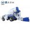 HWJB350 Earth-moving Machinery 3.5m3 Small Mobile Mini Diesel Delf Loading Mobile Concrete Mixer Trucks