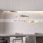 Zhongshan Factory Nordic Danish Designer Modern style UFO suspension lamp for Hotel Dining Home decor Hat Chandelier lamp