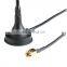 868~2700Mhz Spring GSM 3G 4G LTE Antenna with Male Connector Magnetic Base RG174 Cable / Beam antenna