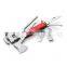 Cross-border hot-sale multifunctional tool flat-nose pliers with stainless steel hammer and axe