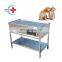 HC-R022 Animal Surgical stainless steel vet Operating Table Pet Veterinary Electric auto-scale treatment table