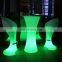 illuminated led furniture for party/new design wedding led table led tables and chairs furniture outdoor