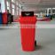 Best Selling 120L garbage bin waste residential use 2 Wheels Plastic waste bin for garden wastebin