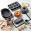 Pastry Bakeware Bakery Muffin Cupcake Bread Molds cake Tools Baking Pan Silicone Cake Mold Set for kitchen